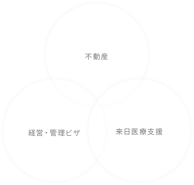 不動産・経営・管理ビザ・来日医療支援